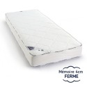 Matelas latex ferme et moelleux, mémoire de forme type Tempur