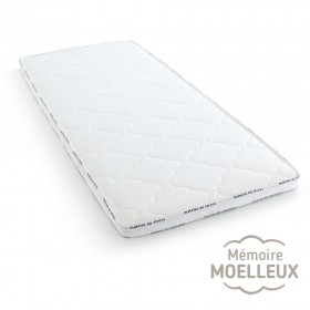 Surmatelas en mousse à mémoire de forme, 120x180 CM, Hauteur 6CM, Améliorez votre sommeil et reposez vous