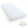 Surmatelas mousse mémoire de forme, confort moelleux, 120x200