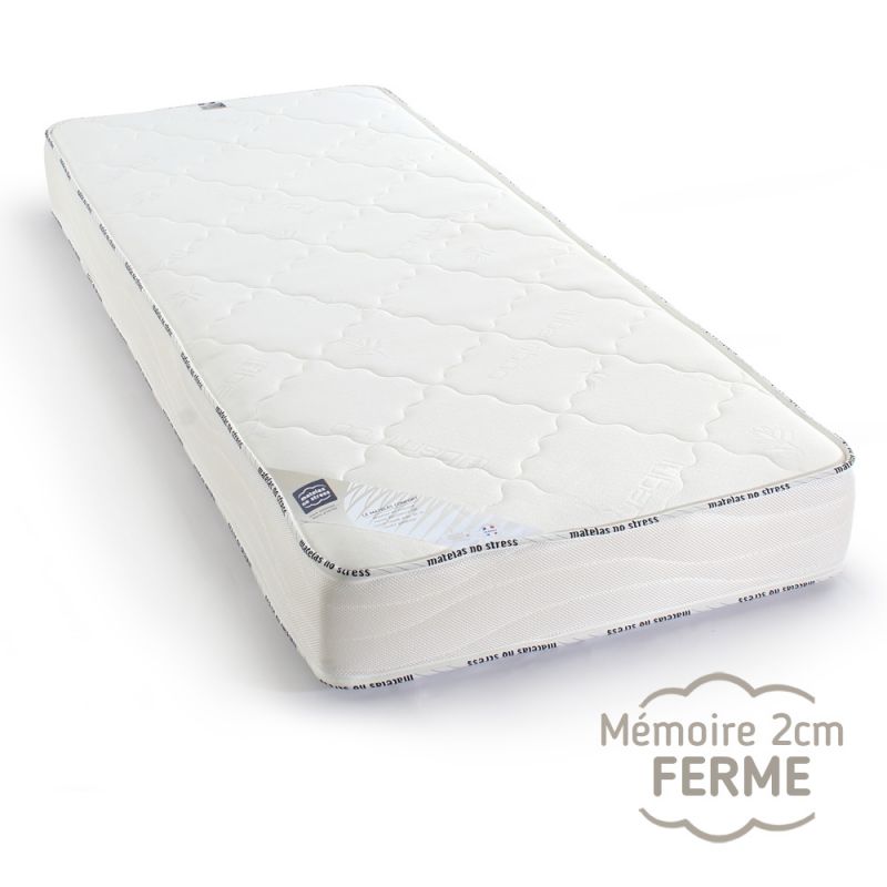 Matelas memoire de forme 70x190 moelleux