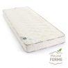 matelas 80x190 anti acarien, habillage en pure laine vierge et coton bio