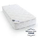 matelas 80x200 mémoire de forme latex ferme haut de gamme