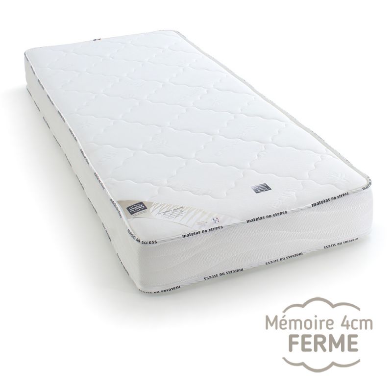 Matelas 90x200 Mémoire de forme AMBOISE