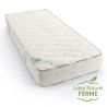 Matelas latex naturel 90x200 de confort ferme haut de gamme