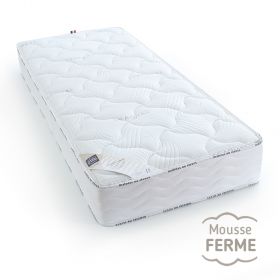 Matelas 90x190 ferme 18 cm -  literie engagée