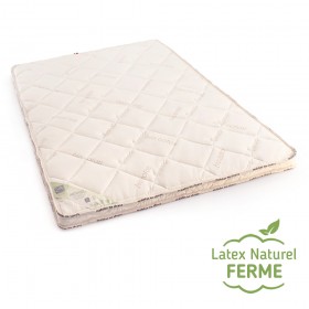 Surmatelas Latex naturel 140x200 Haut de Gamme pour deux personnes