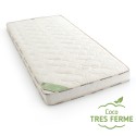 Matelas 90x190 pour enfant, en coco très ventilé et anti odeur