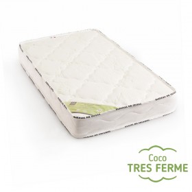 Matelas 60x110 bambou et fibres de coco