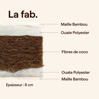 surmatelas ferme 140x190 en fibres de coco 2