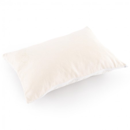 Oreiller naturel bio 50x70 en latex et laine bio Oreiller naturel bio 50x70 en latex et laine bio