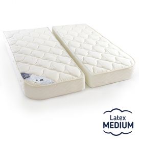 Matelas Latex Grand Confort MEDIUM demi corbeille 160x200