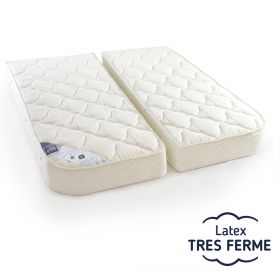 Matelas Latex Grand Confort TRES FERME demi corbeille 140x200