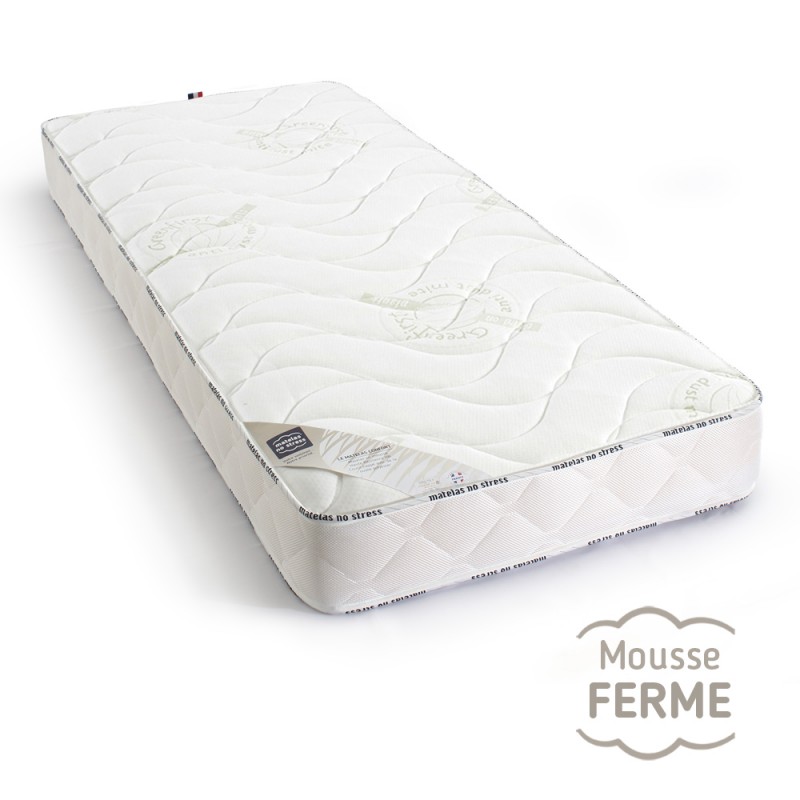 Le plus produit de notre matelas 90x190 enfant anti acarien avec son coutil Greenfirst ® :  La mousse se compose de millions de petites alvéoles autonomes et élastiques.  Elles créent le multi soutien : une résistance proportionnelle au poids du corps,pour un équilibre idéal.  Cette mousse Haute Résilience épouse chacun des mouvements du corps de votre enfant.  La mousse HR 32 kg permet un accueil équilibré et un soutien ferme.   Avec son coutil en maille finition Greenfirst anti acarien souple et doux avec une ouate de polyester pour un accueil chaleureux.  Spécificités techniques de notre matelas 90x190 enfant.  - Épaisseur du matelas fini : 12 cm.  - Cœur du matelas : 10 cm de mousse haute résilience polyuréthane de type Bultex :  Une mousse de grande qualité, certifiée Oeko-tex (voir le certificat) : Concernant la mousse que nous utilisons.    Ce matelas enfant anti acarien est de fabrication 100%  française : Il est réalisé dans nos ateliers à Tourcoing dans le Nord de la France. Conçu grâce à un savoir-faire de plusieurs dizaines d'années et dans le souci de votre confort, ce matelas possède une qualité unique car il est fabriqué à la commande.  Son emballage : Ce matelas 90x190 anti acarien, est emballé par nos soins d'une housse en polyuréthane très résistante. Pour une meilleure protection, le matelas est envoyé sous carton.  Livraison GRATUITE  : Voir les conditions de fabrication et livraison