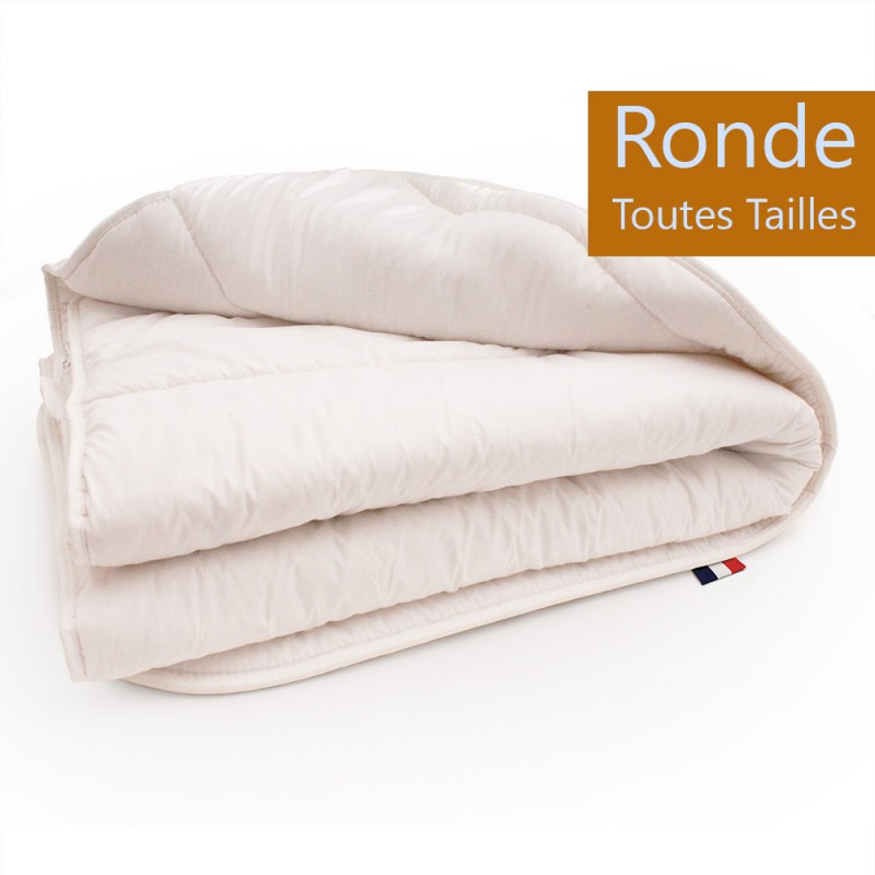 Couette pour Lit Rond 4 Grandes Tailles - Matelas No Stress