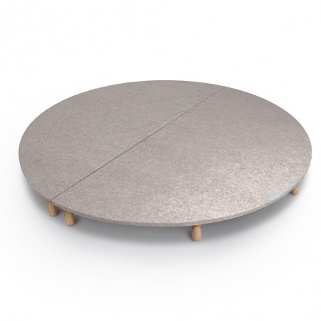 Sommier Rond version économique sur pieds Sommier Rond version économique sur pieds