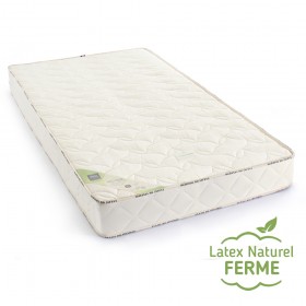 matelas promo 140x190 en 100 % latex naturel et coton bio