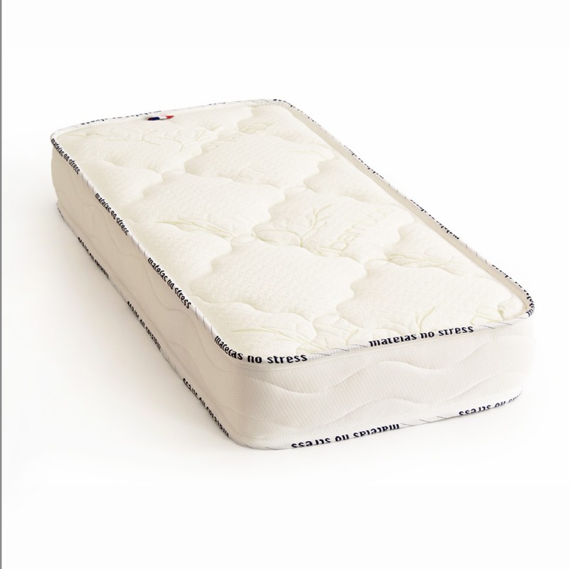 Matelas Bébé 70x140 Mousse Bambou- Fabriqué en France