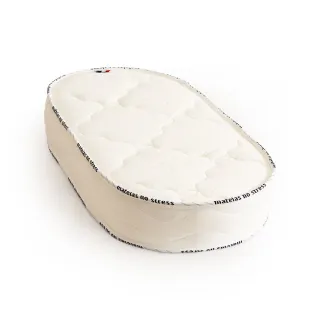 Le matelas sur mesure ovale épaisseur 10 cm confort