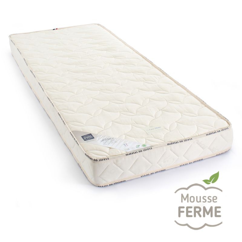 Matelas mousse coton bio