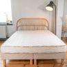 Matelas 100% latex naturel 160x200 ferme grand confort