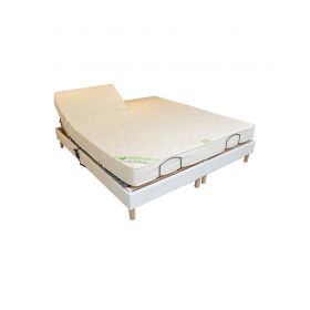 Privilège bi-tête ferme : matelas 100% latex naturel. 7 zones de confort - 21 cm