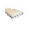 Privilège bi-tête ferme : matelas 100% latex naturel. 7 zones de confort - 21 cm