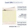 La coupe de notre Matelas 140x190 latex confort ferme - literie engagée