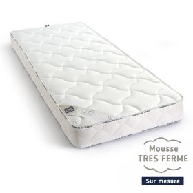 Matelas Sur Mesure, en Mousse Très Ferme 18cm