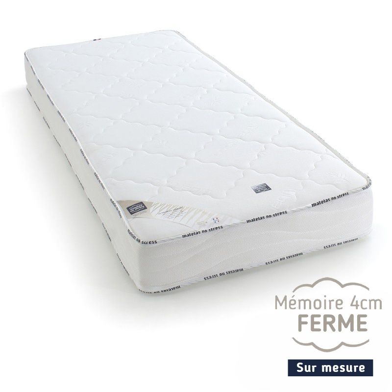 Matelas Sur Mesure, Mousse et Mémoire 17cm