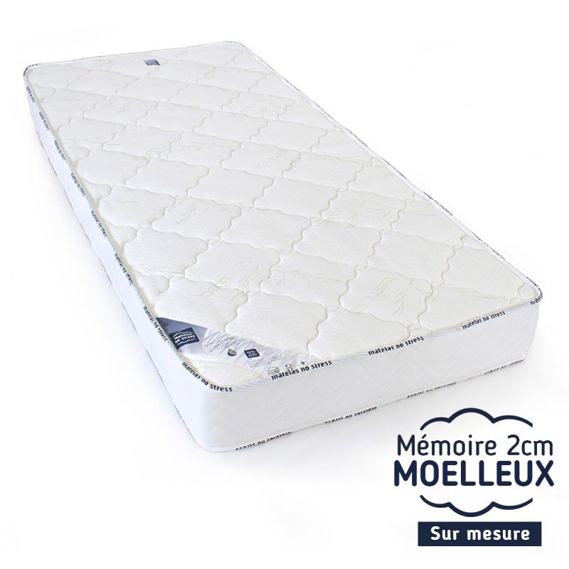 Matelas Sur Mesure, Latex et Mémoire de Forme 18cm