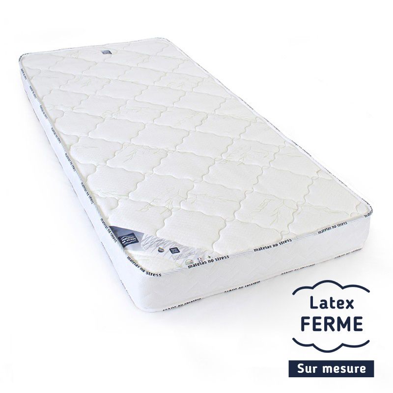 Matelas sur mesure LATEX confort fini 12 cm