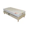 Sommier de relaxation électrique déco tissu 