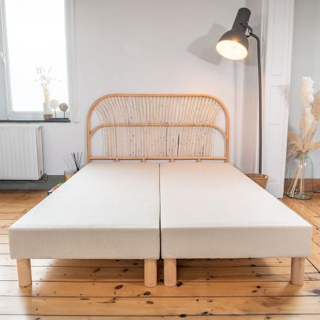 matelas épaisseur 20 cm en latex très ferme 5 zones épais - Matelas No  Stress