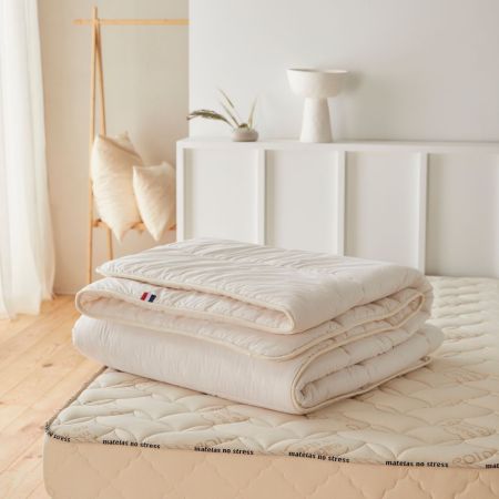 Promo Couette Naturelle en Laine Bio