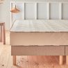 Privilège ferme : matelas 100% latex naturel. 7 zones de confort - 21 cm