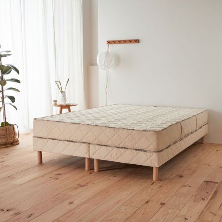 Ensemble Matelas ferme avec et ses Sommiers Tapissier en promotion 160x200