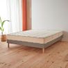 matelas double ferme latex et coton 3 zones