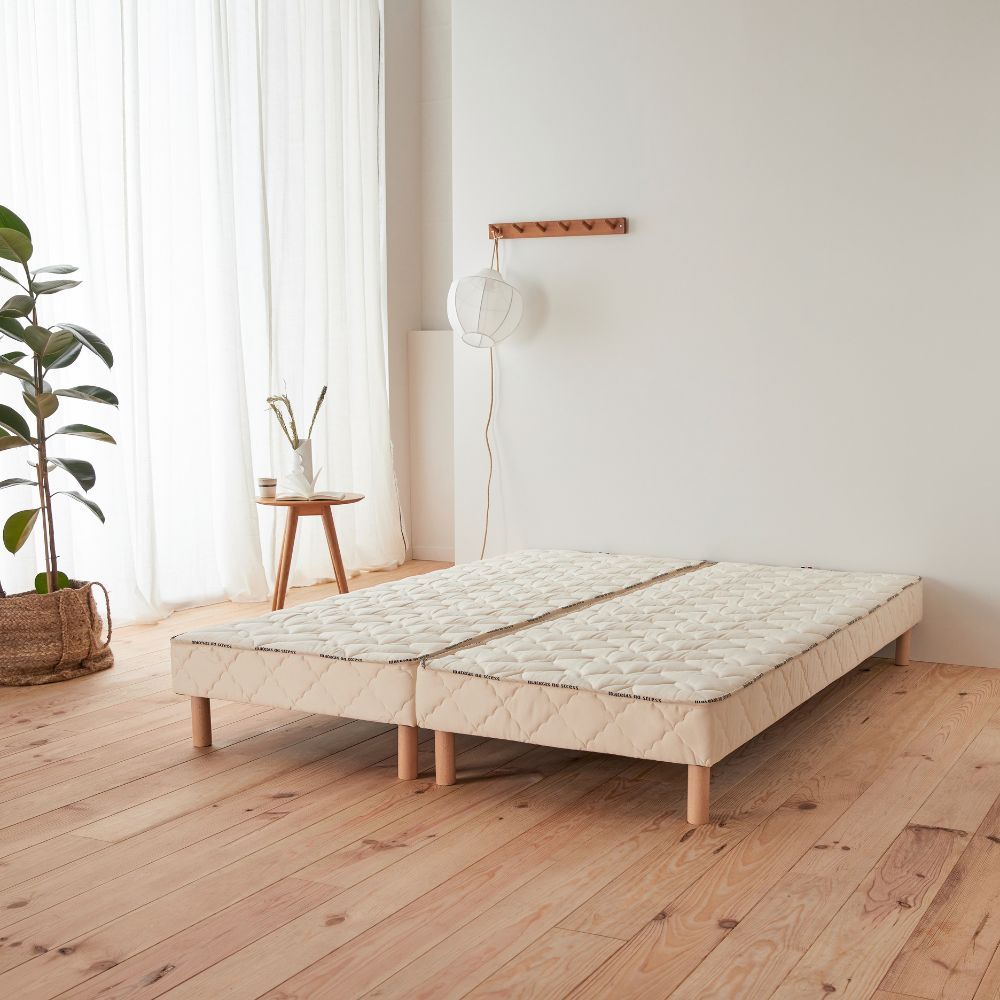 Deux Sommiers 100x200 Tapissier Lattes fixes Deux Sommiers 100x200 Tapissier Lattes fixes