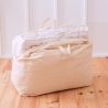 housse de rangement couette en coton