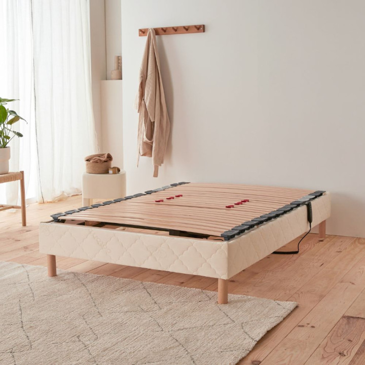 Sommier de Relaxation Electrique 140x190 en 70 duo