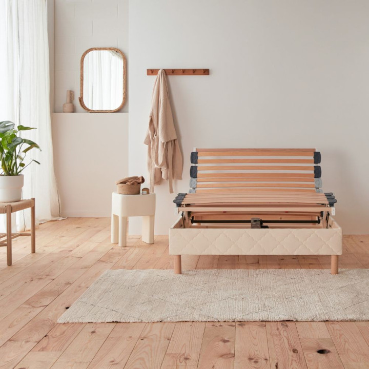 Sommier de Relaxation Electrique 100x220 literie King Size