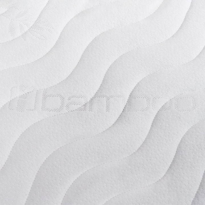 Coutil de notre sur SurMatelas demi corbeille en Mousse à Mémoire de forme