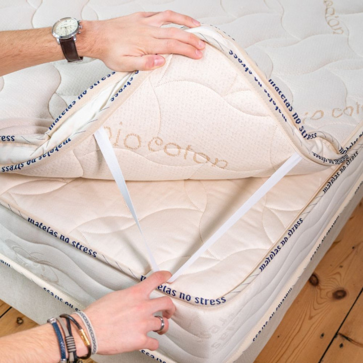 Surmatelas Latex naturel 90x200 Haut de Gamme