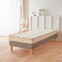 Matelas mousse 90x190 bio coton 12cm