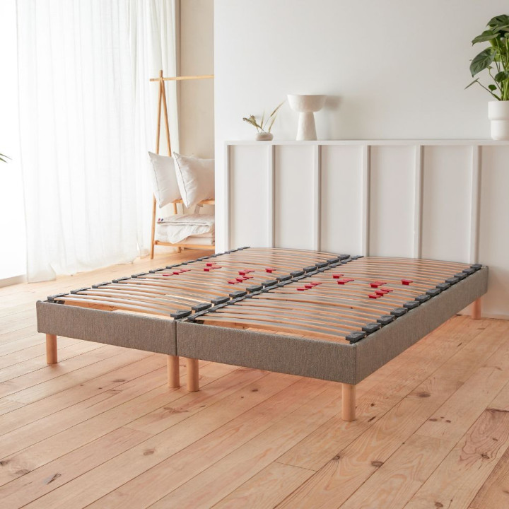 Deux Sommiers 2X80x200 habillés