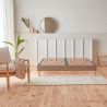 Ensemble Matelas latex naturel Elégance + Sommier Antiglisse déco