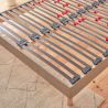 Ensemble Matelas latex naturel Elégance + Sommier Antiglisse déco