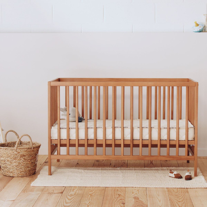 Matelas bébé 60x120 coco coutil bio coton