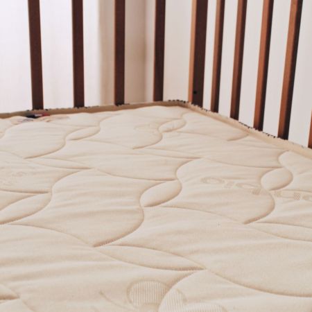 Matelas bébé climatisé mousse - bio coton