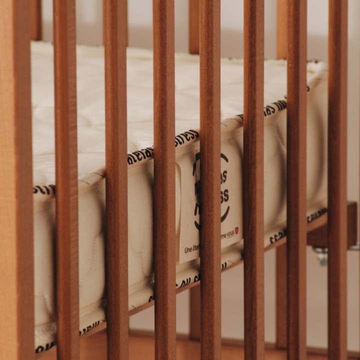 Matelas bébé climatisé mousse - bio coton